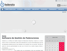 Tablet Screenshot of federatio.com